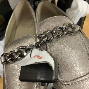 Donald J. Pliner Women's Silver Chain Loafers